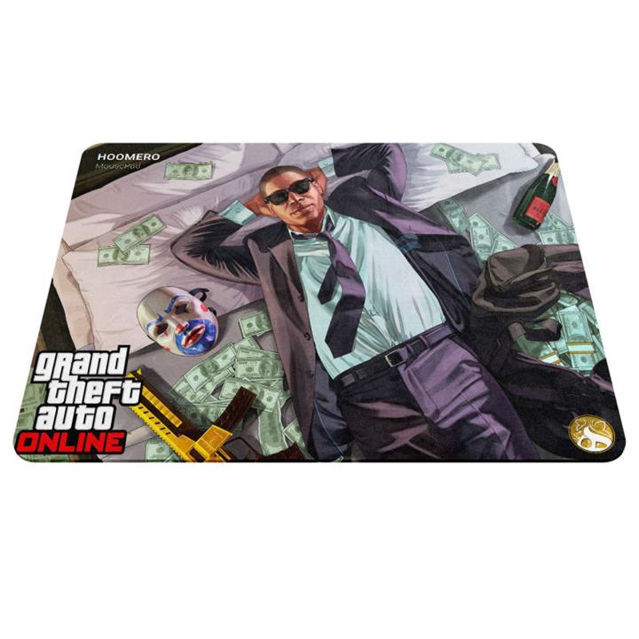 ماوس پد هومرو مدل A4267 طرح Grand Theft Auto Online Hoomero Grand Theft Auto Online A4267 Mousepad